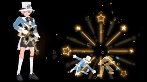 爽やかなポッピングスター